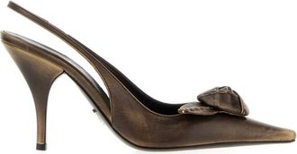 Prada Brown Decollete Pumps