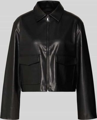 OPUS Jacke in Leder-Optik Modell Josmica in Black, Größe 34