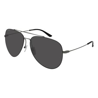 Gucci Aviator Zonnebril - Heren - Accessoires - Grijs - Maat: 60 MM