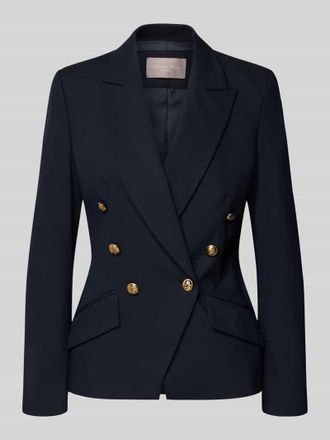Christian Berg Slim Fit Blazer mit Viskose-Anteil in Marine, Gr&ouml;&szlig;e 34