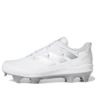 adidas Adizero Afterburner 8 Pro Tpu Cleats White Silver FZ4225
