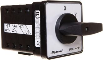 OEM Interruptor De Leva 0-estrella-tri&aacute;ngulo 100a Montado En El Panel, Perilla Negra Sk100-4.831p03