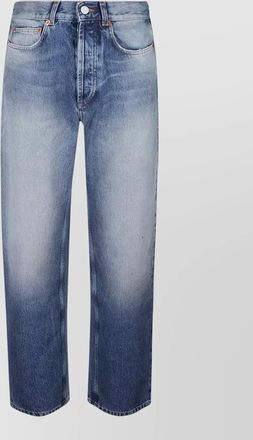 Magliano faded wash five-pocket denim trousers