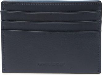 Original Penguin Ombre Leather Slim Card Case in Navy410 at Nordstrom Rack