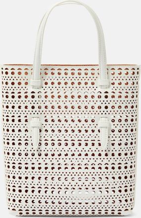 Alaia Mina NS Neo Vienne leather tote bag