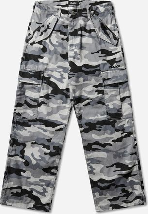 XLARGE Men s Label Ripstop Cargo Pants Grey