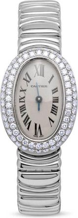 Cartier Pre-owned Cartier Baignoire Mini White Dial Ladies Watch 2369