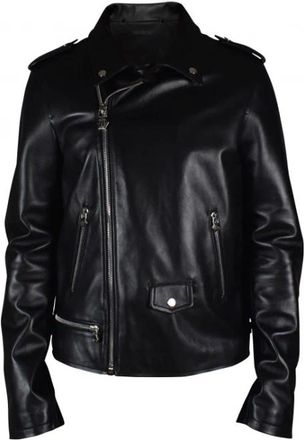 Philipp Plein Heren, Jassen, Zwart, Maat: XL Leer