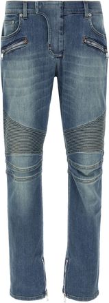 Balmain Mens Biker Jeans