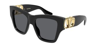 Valentino VG0052S 001 Womens Sunglasses Black Size 53