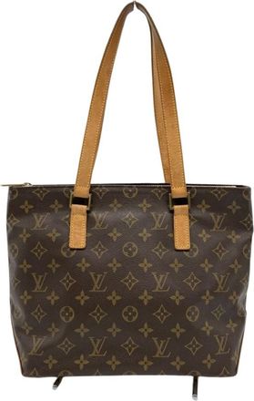 Louis Vuitton Brown Monogram Canvas Tote Bag (Pre-Owned)