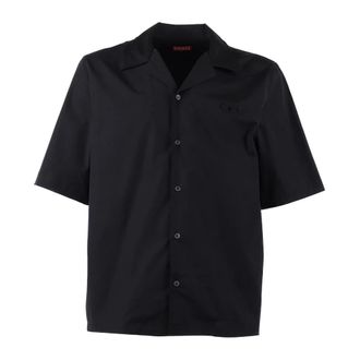 Diesel Short Sleeve Shirts - Heren - Korte mouwen Overhemden - Zwart - M - Overhemden