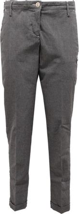 Jacob Cohen Brigitte Broek - Dames - Slim Fit Broeken - Grijs - W30 - Katoen - Broeken