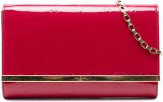 Louis Vuitton Borsa a tracolla Ana in pelle Vernis con monogramma 2013 - Rosso