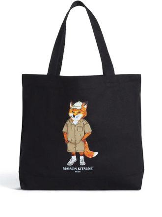 Maison Kitsun&eacute; Dressed Fox Tote Qu05108ww9042