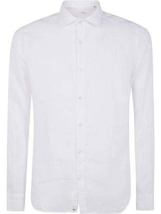 Tシャツ・カットソー TINTORIA MATTEI GURU HIGH NECK LINEN SHIRT (QE8GRP UA1) Tintoria Mattei Guru Neck Linen Shirt Clothing from $190.00