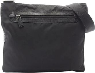 Prada Pre-owned Cross Body Bags, female, Black, Size: ONE SIZE Pre-owned Vintage Shoulder Bag