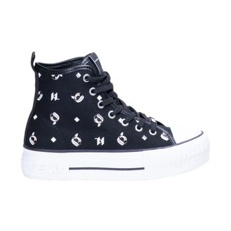 Karl Lagerfeld Sneakers, female, Black, 8 UK, Kampus Max Multi Nft Karl Hi Trainers