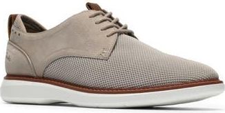 Clarks Brantin Plaid Leather Oxford Shoe in Grey Knit at Nordstrom Rack, Size 10.5