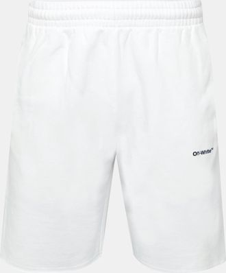 Off-white Mens Off White Off Wave Sweat in Black - White & Black - Size X-Large