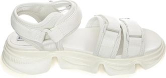 Steve Madden Platte Sandalen - Dames - Sandalen - Wit - 41 EU - Schoenen