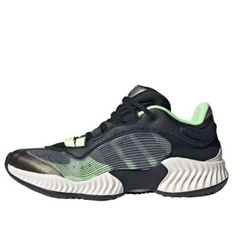 adidas Pro Ventilate Low Black Green JH5838
