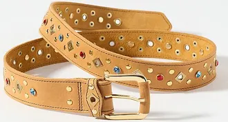 Swedish Hasbeens Studded Leather Belt