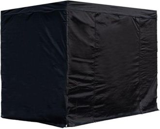 Regalos Miguel Regalos Miguel - Packs Laterales Carpas Plegables - Pack 4 Laterales Para Carpas 4x4 Master Plus 3l1p - Negro