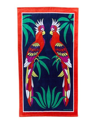 Jonathan Adler Parrots Beach Towel