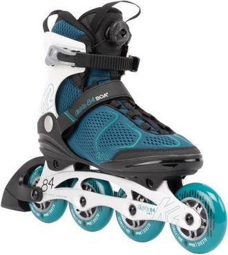 K2 Alexis 84 Boa Teal Womens Inline Skates in Teal/white at Nordstrom, Size 10.5