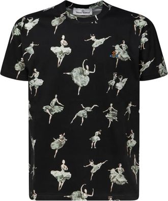 Vivienne Westwood T-shirt con stampa - Nero