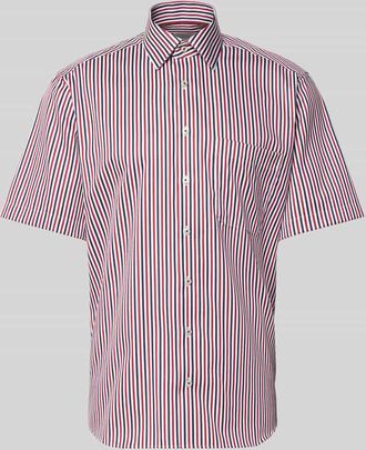 Eterna Comfort Fit Business-Hemd aus Baumwolle mit Kentkragen in Rot, Gr&ouml;&szlig;e 40