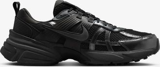 Nike Mens V2K Run Shoes In Metallic Dark Grey/black-Dark Smoke Grey