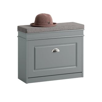 SoBuy Banco Zapatero Organizador Para Zapatos Con 1 Solapa Gris 61 X 24 X 51 Cm Fsr82-k-hg Sobuy Es