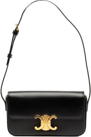 Celine Pre-owned Shoulder Bags, female, Black, Size: ONE SIZE Pre-owned Vintage Shoulder Bag