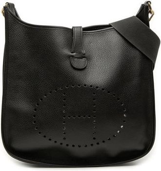 Herm&egrave;s Pre-owned Hermes Clemence Evelyne I 33 Unisex D70OOS6ETQ17P929
