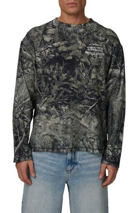 Good For Nothing Long Sleeve Icarus T-Shirt in Green at Nordstrom, Size Xx-Large Uk