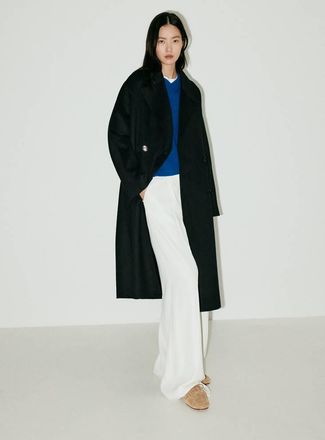 Mango Cappotto lana handmade nero - Donna - XXS - MANGO