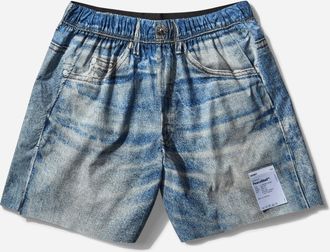 SATISFY Men s PeaceShell 5in Unlined Shorts Digital Denim