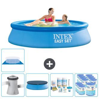 Intex Piscina Easy Set Redonda - 244x61 Cm - 8-piezas Scb15