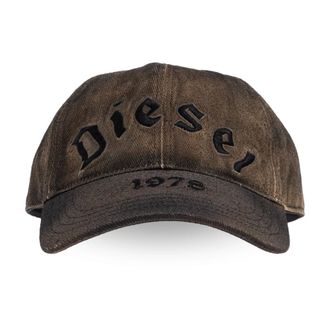 Diesel Caps, male, Brown, Size: S C-Selgot Cap