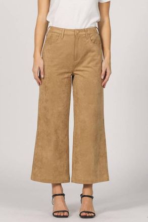 Dear John Denim Audrey Suede Pants In Toffee