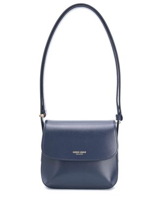 Giorgio Armani Borsa tote con manico alto - Blu