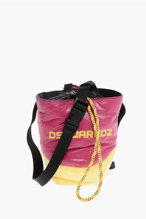 Dsquared2 Nylon Magnesite Bag with Carbiner size Unica