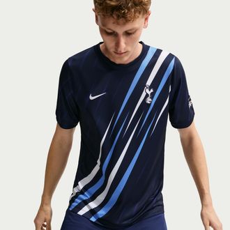 Nike Tottenham Hotspur Nike Mens Dri-FIT Soccer Pre-Match Top in Blue | II3118-452