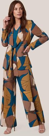 Mart Visser Aiden Print Broek Petrol / Multi