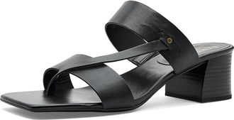 Franco Sarto Keoni Slide Womens Sandals Black : 8.5 M, Leather