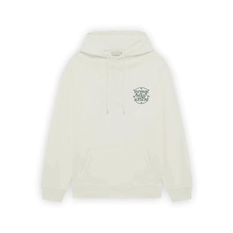 Dr&ocirc;le de Monsieur Hoodies, male, White, Size: M Slogan Tresses Hoodie