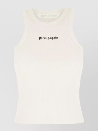 Palm Angels ribbed sleeveless top knitwear piece