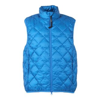 Aspesi Vests, male, Blue, Size: XL Quilted Gilet